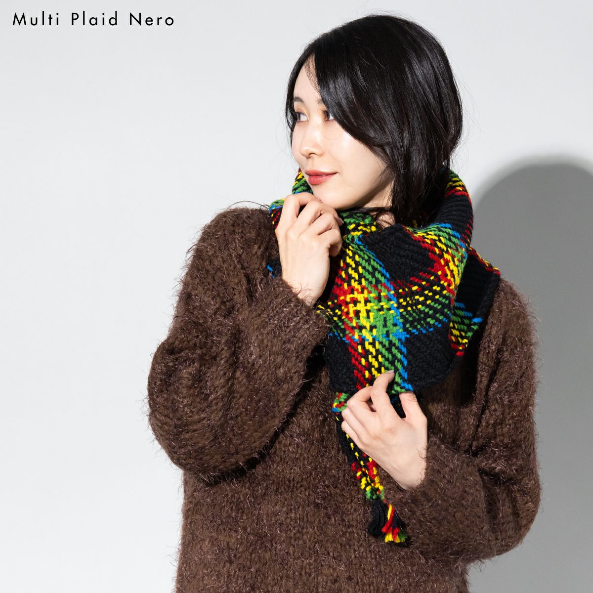 ジョンブラニガン John Branigan アイリッシュ ツイードニット