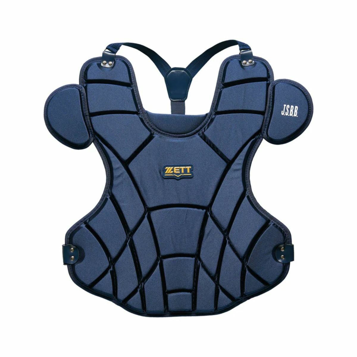 ゼット ZETT 軟式用防具4点セット ブラック ネイビー レッド 【ベース