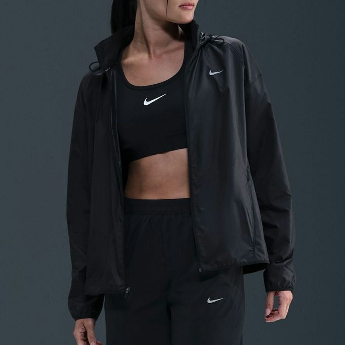 ナイキ テンポ REPEL ジャケット レディース ブラック NIKE Tempo
