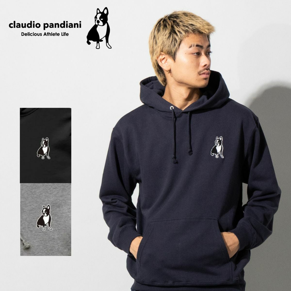 クラウディオ・パンディアーニ パイド プルパーカー claudio pandiani