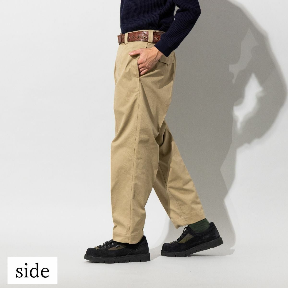 ヒューストン フレンチM52チノトラウザーズ メンズ HOUSTON FRENCH M