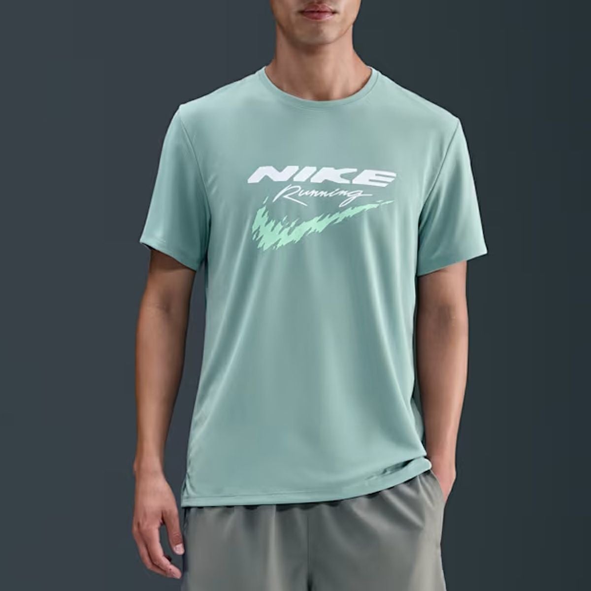 ナイキ ドライフィット マイラー ランニングトップ UV NIKE Dri-FIT