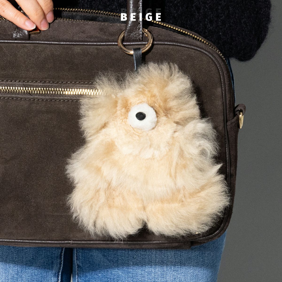 コージー スモール ベア ベビー アルパカドールキーリング COSY