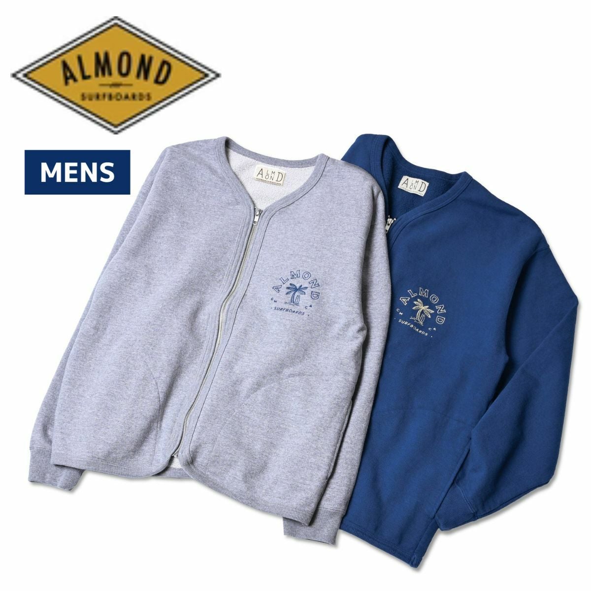 【未使用】Almond Surfboards & Design アーモンド サーフボードデザイン スウェット ジャージーパンツ M ベージュ IV2154 ユニセックス 中古・未使用品】Almond Surfboards & Design アーモンド サーフボード