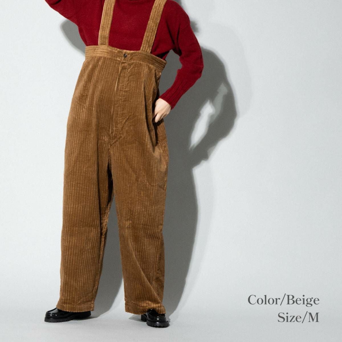 ヤーモ Yarmo HIGH RISE BRACE TROUSERS ハイライズ ブレイス
