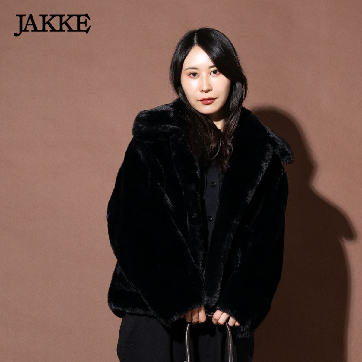 ジャッキー トレーシーコート ファージャケット フェイクファー 裏地 