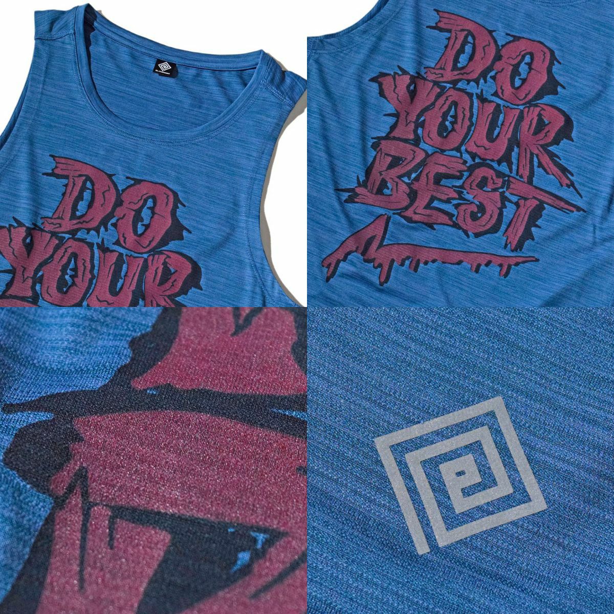 エルドレッソ ELDORESO Do Your Best Tank スポーツ タンクトップ