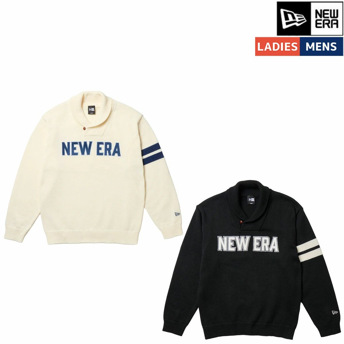 ニューエラ ショールカラーニット ユニセックス NEW ERA SHAWL COLLAR