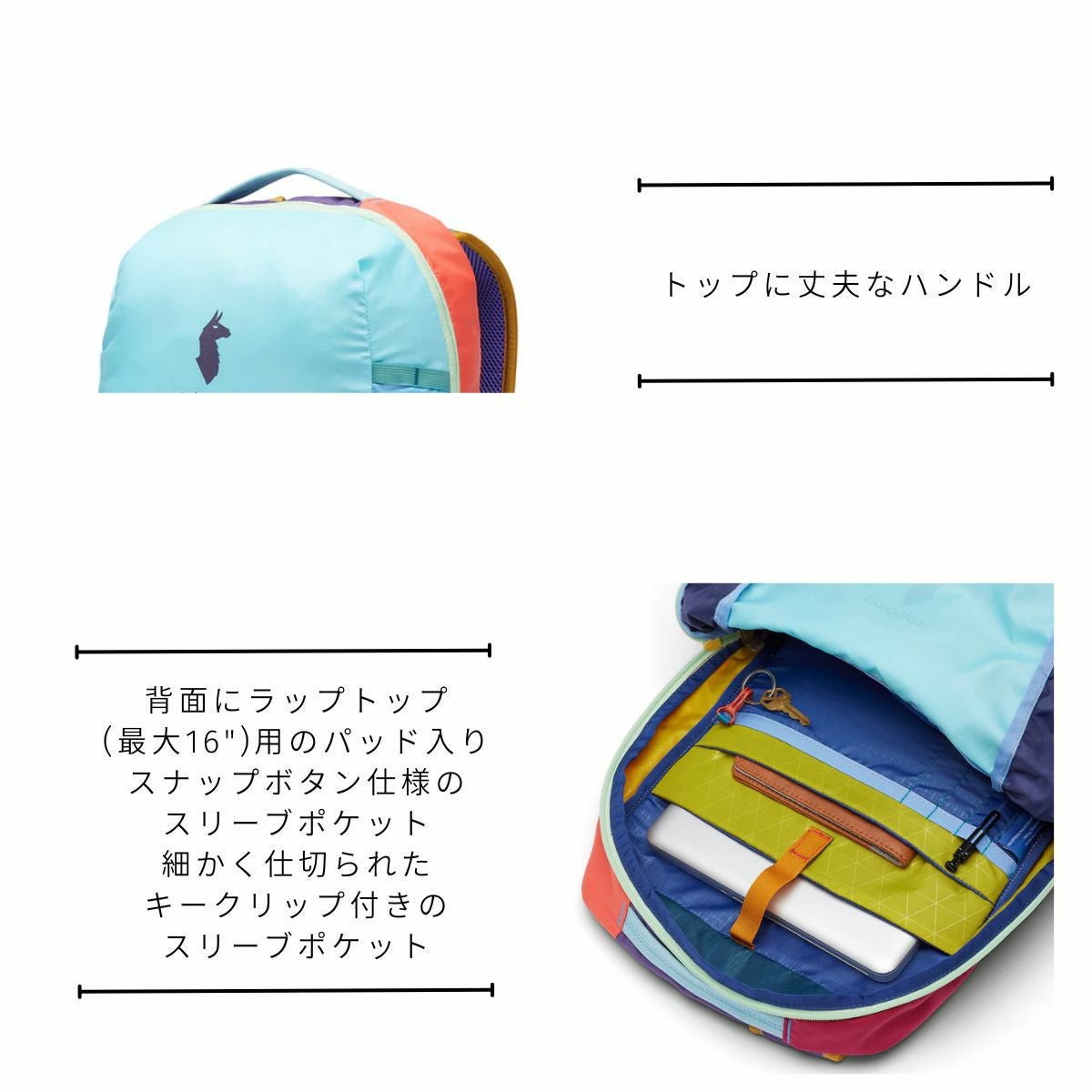 コトパクシ COTOPAXI CHIQUILLO 26L BACKPACK DELDIA | スポーツマリオ