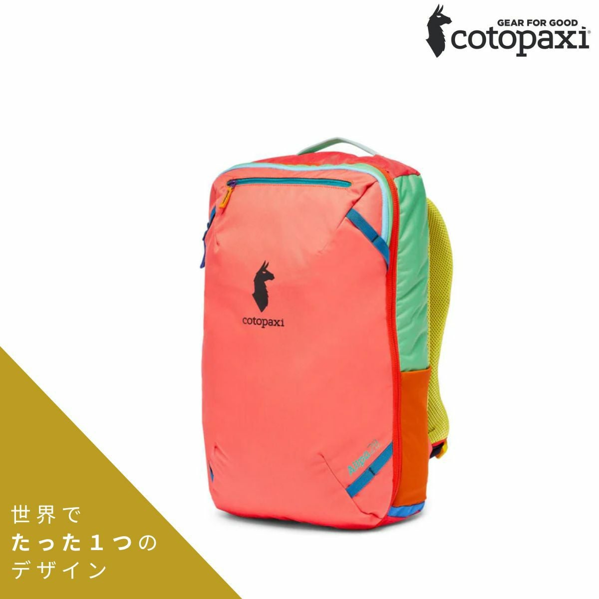 コトパクシ COTOPAXI ALLPA 28L TRAVEL PACK DEL DIA メンズ 