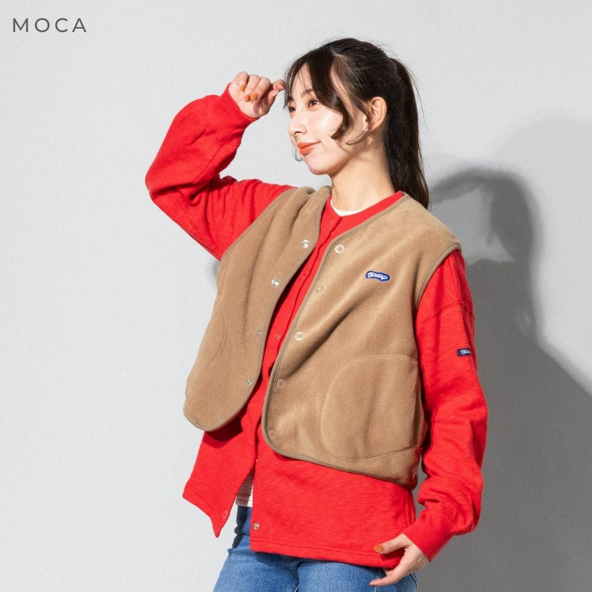 ティージー アンチピリングフリースベスト Tieasy Anti Piling Fleece
