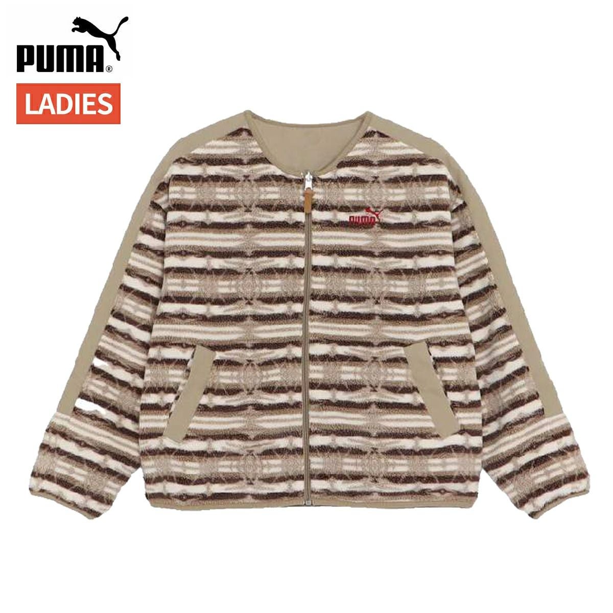 プーマ コア ヘリテージ リバーシブル AOP ジャケット レディース PUMA