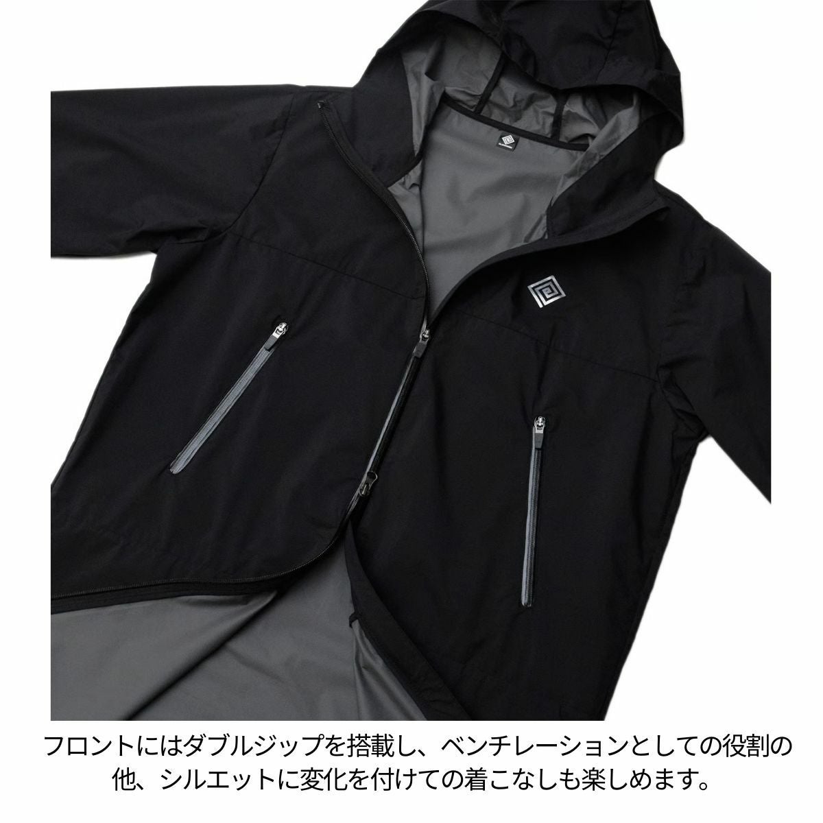 【極美品】ELDORESO(エルドレッソ) Wide Marley Jacket エルドレッソ ロングウィンドシールド メンズ レディース ユニセックス