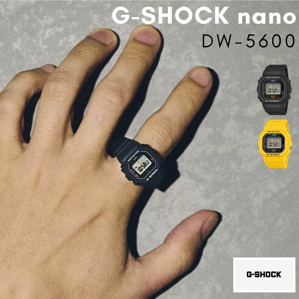 カシオ ジーショックリング 指輪時計 リングウォッチ CASIO RING WATCH 
