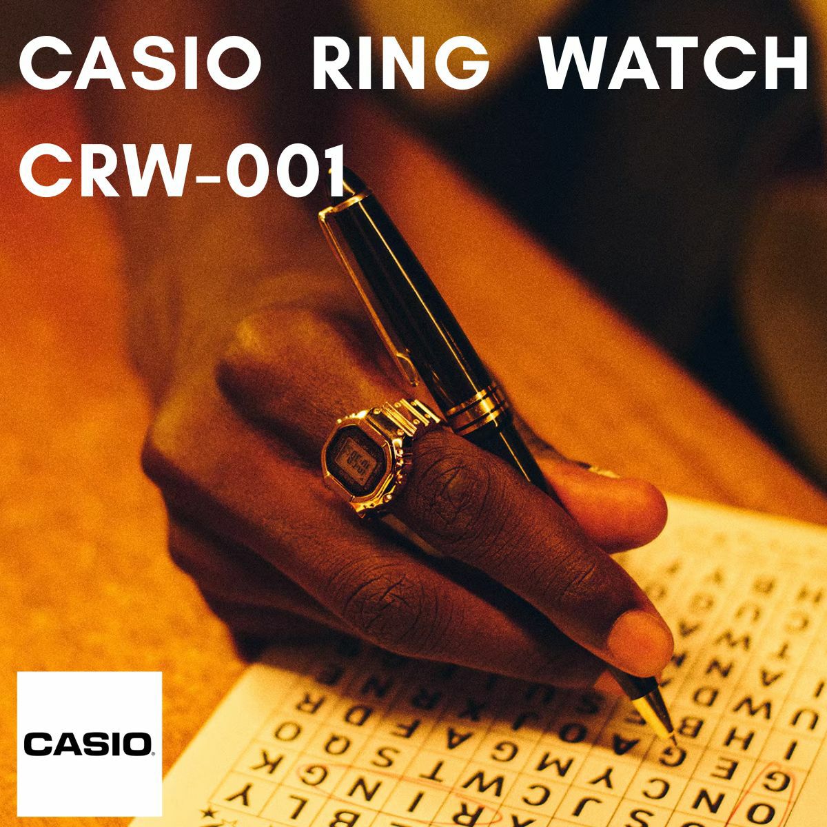 カシオ CASIO 指輪時計 RING WATCH リングウォッチ CRW-001G-9JR
