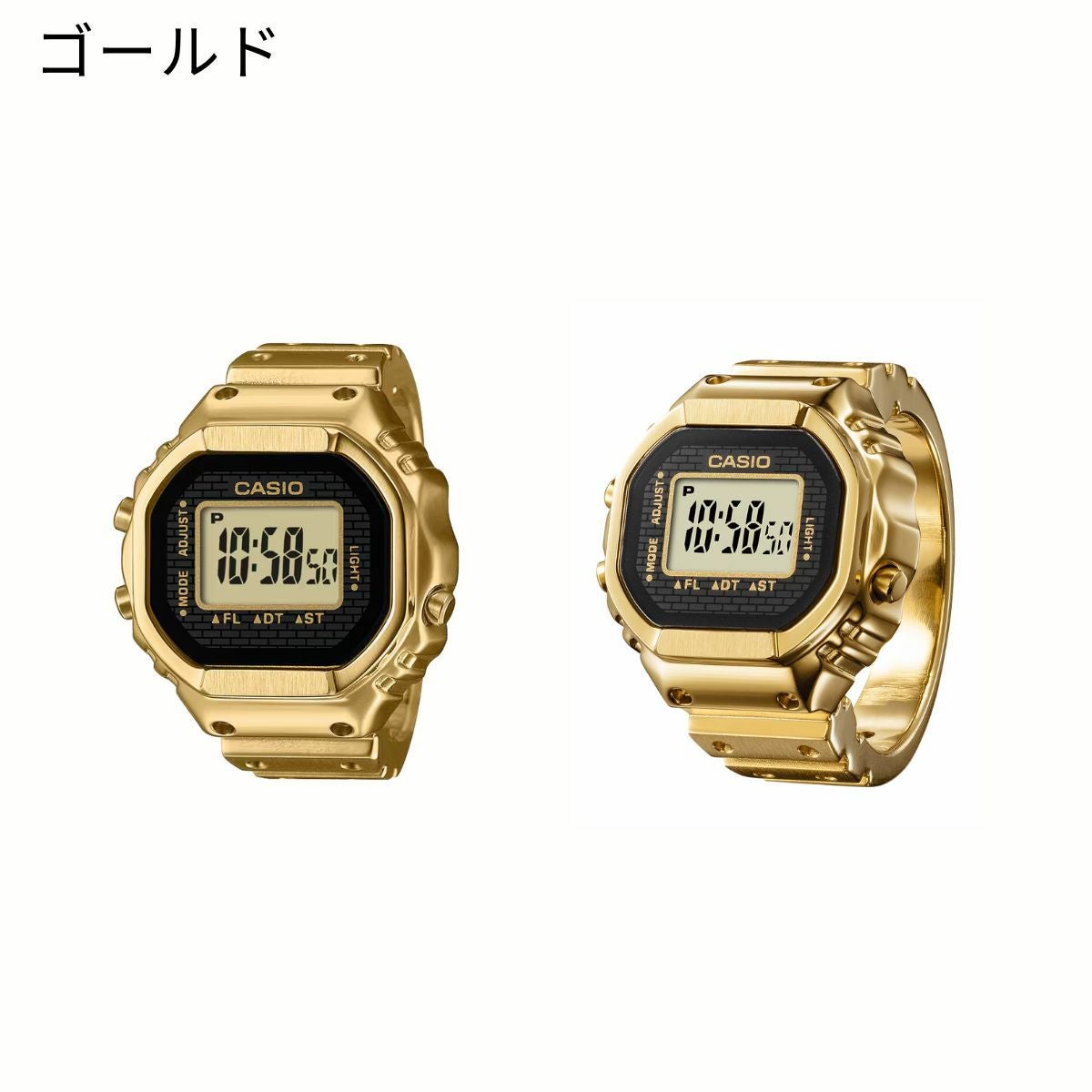 CASIO CRW-001G-9JR カシオ リングウォッチ ゴールド CRW001G-9 | Gold CASIO Ring Watch | CASIO