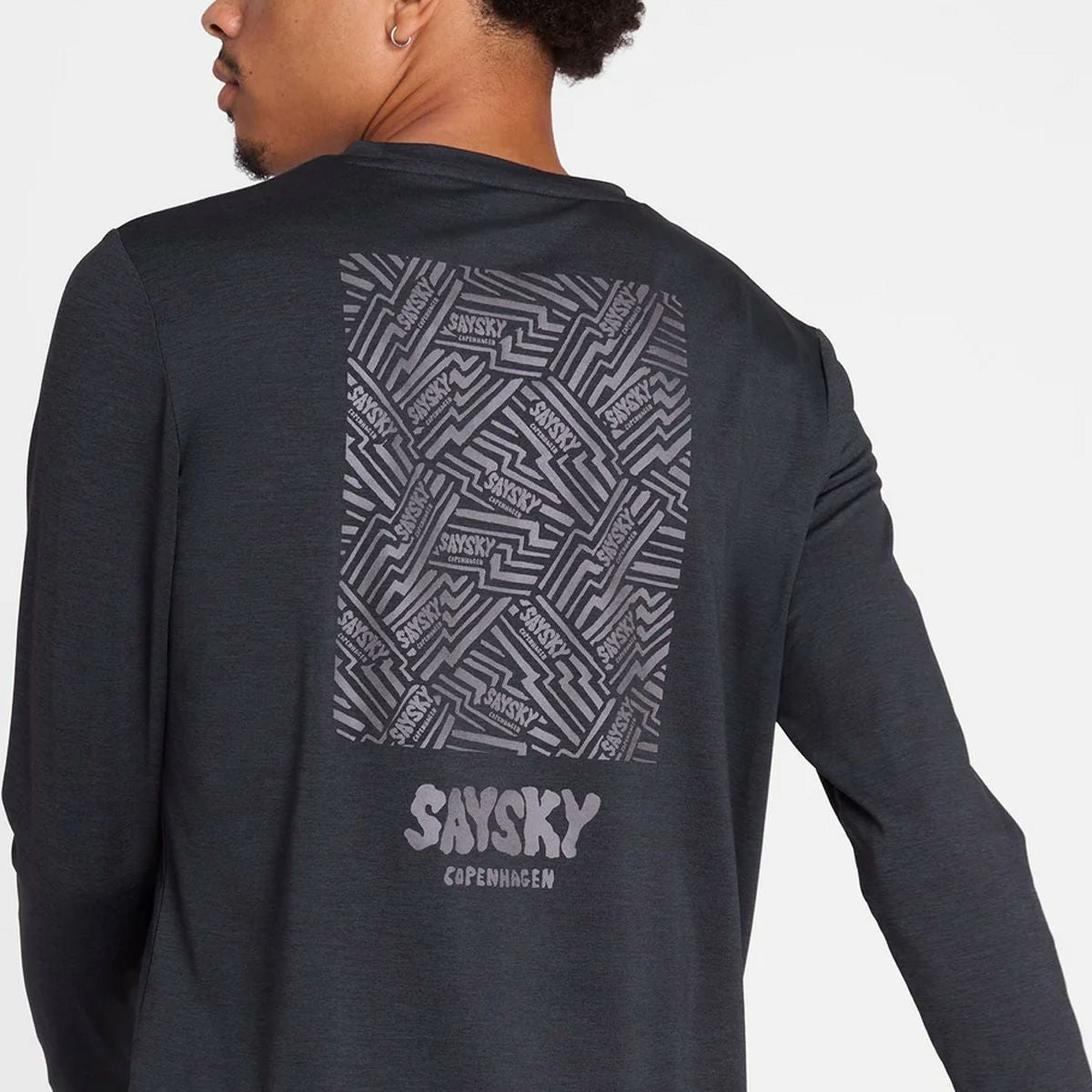 セイスカイ ランニングTシャツ（ロングスリーブ）メンズ SAYSKY