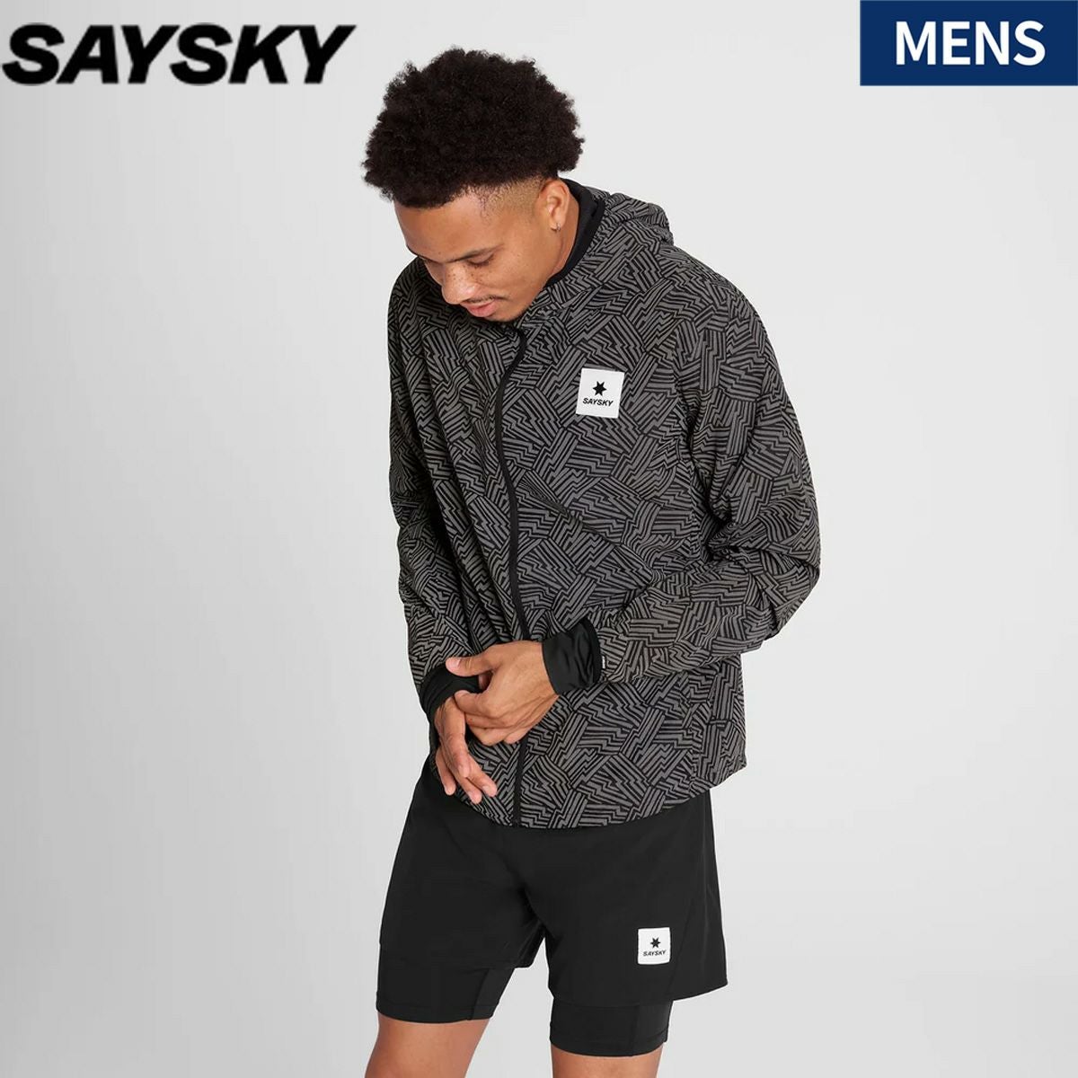 セイスカイ saysky ランニングジャケット セイスカイ ランニングジャケット メンズ SAYSKY running jacket