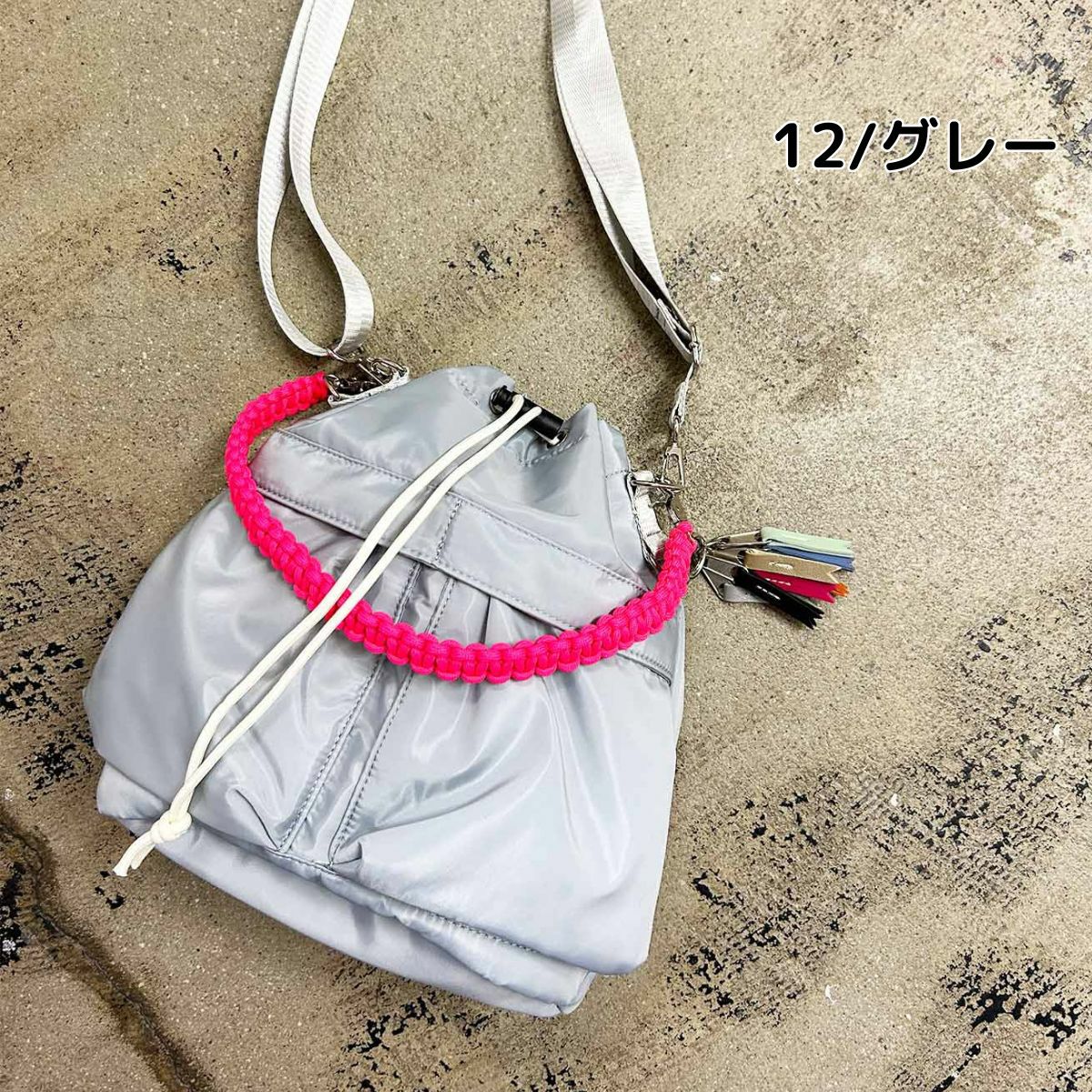 チーク 巾着バッグ cheek kinchaku code 2 way tote | スポーツマリオ