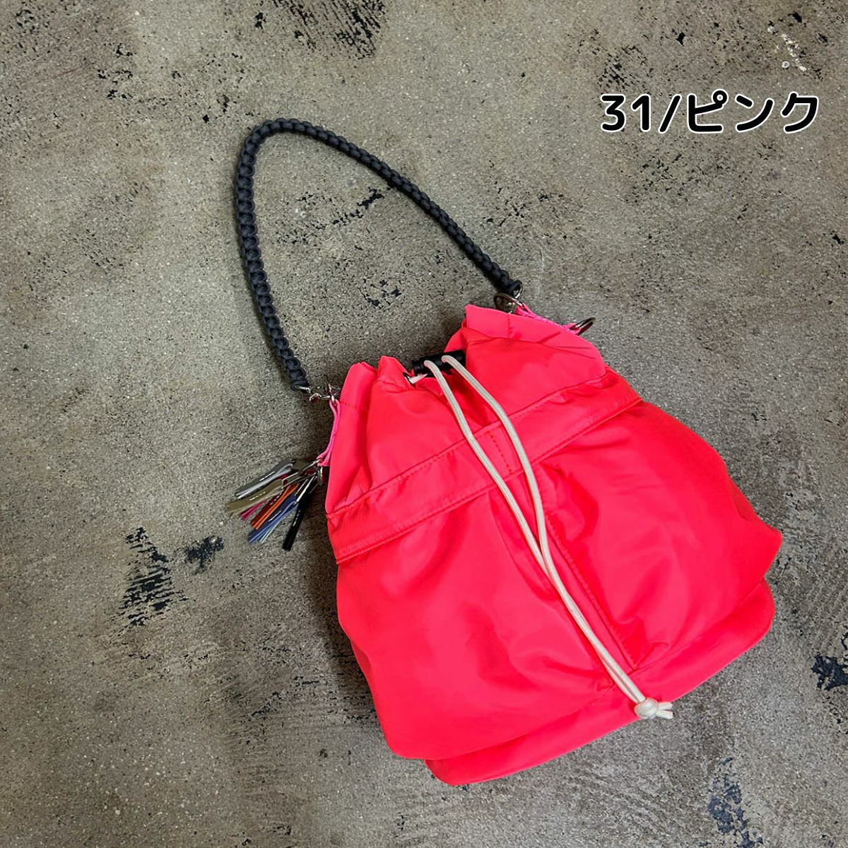 チーク 巾着バッグ cheek kinchaku code 2 way tote | スポーツマリオ