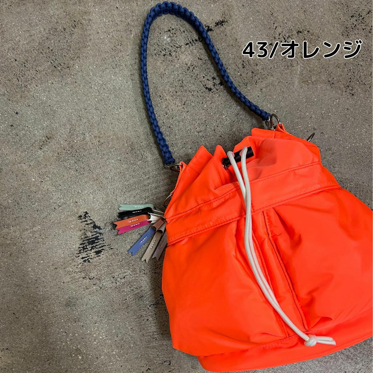チーク 巾着バッグ cheek kinchaku code 2 way tote | スポーツマリオ