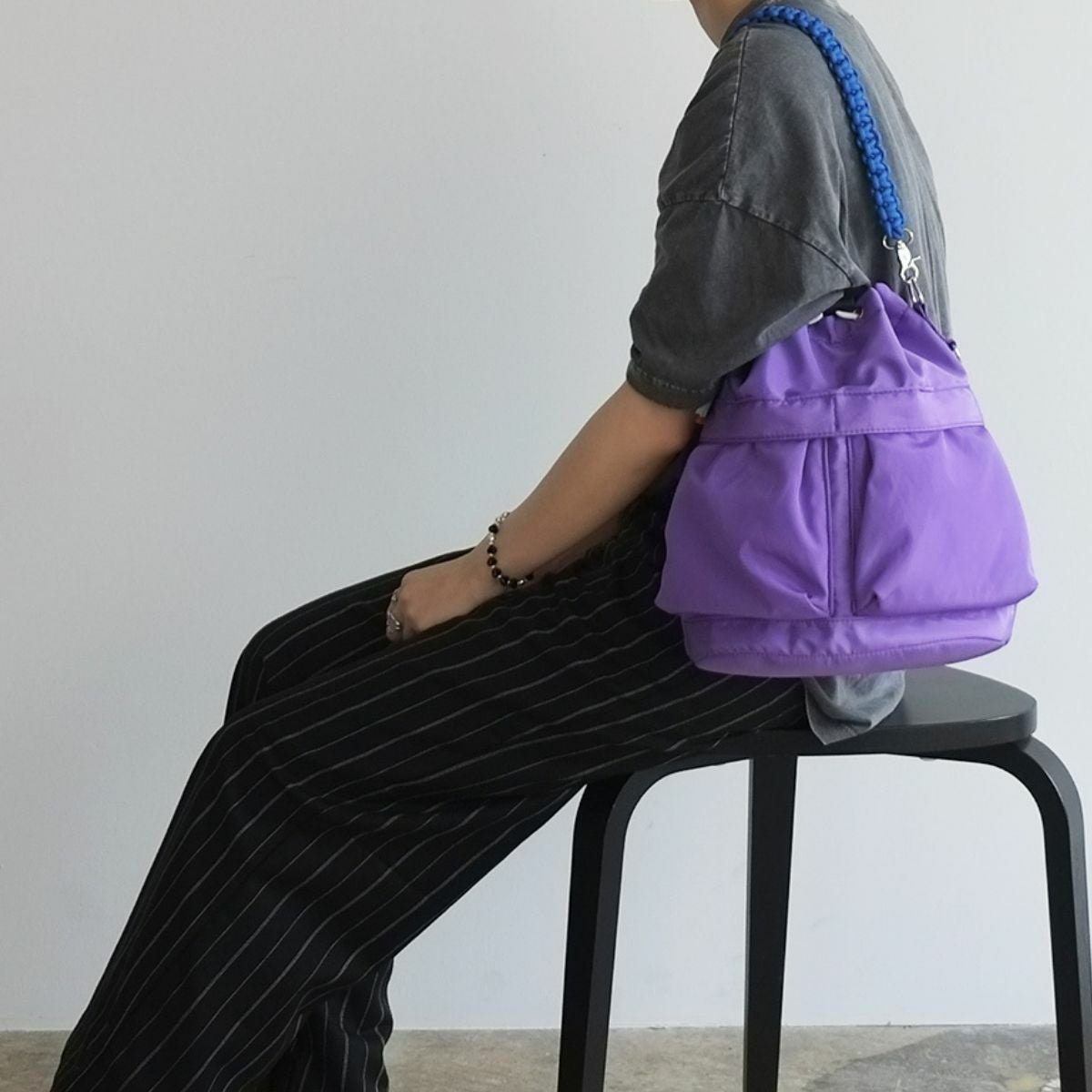 チーク 巾着バッグ cheek kinchaku code 2 way tote | スポーツマリオ