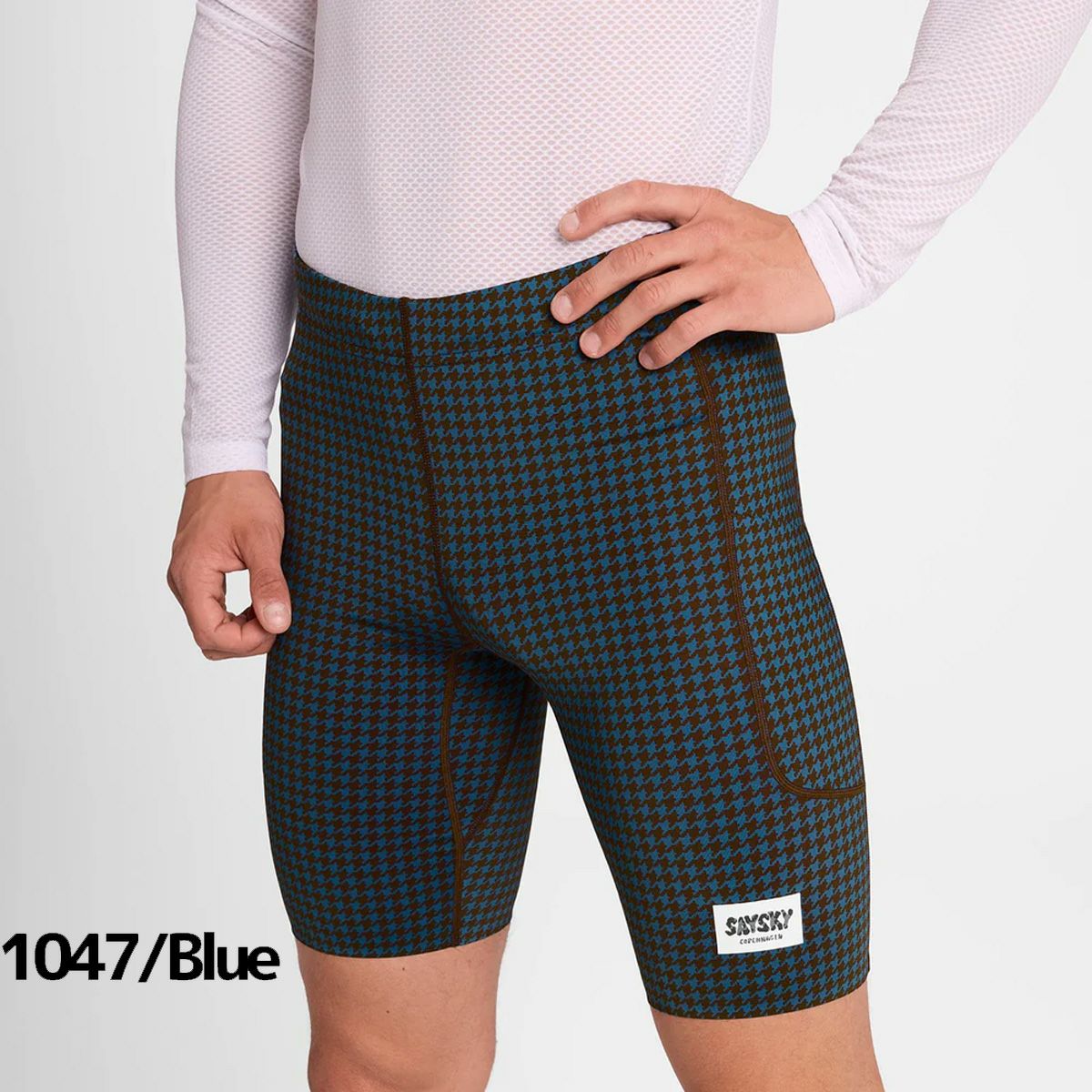 セイスカイ ランニングタイツ メンズ SAYSKY Houndstooth Combat+