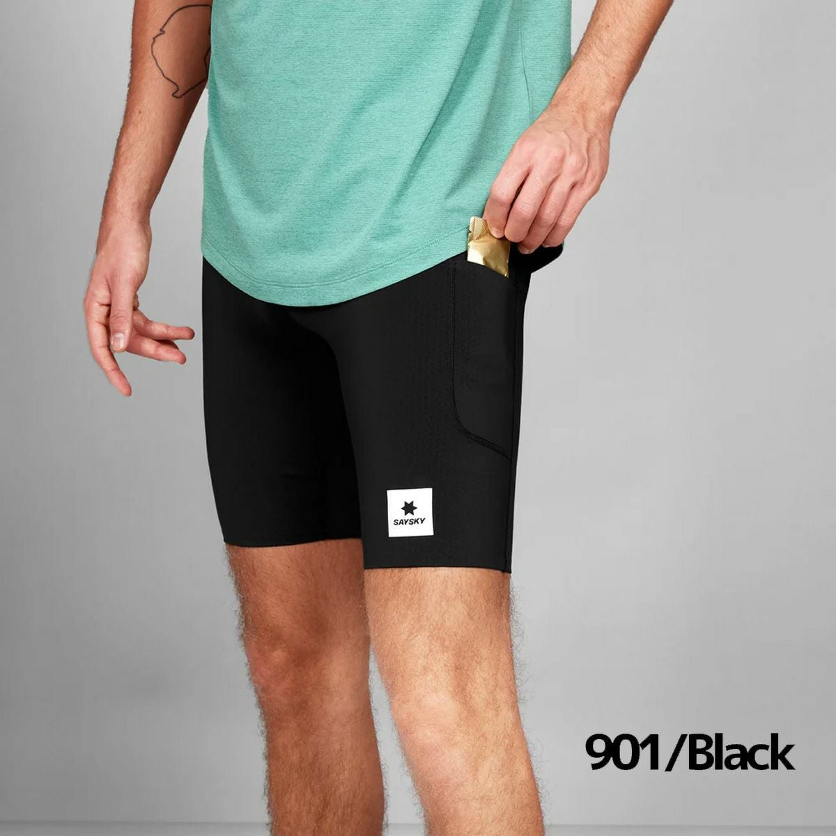 セイスカイ ショートタイツ メンズ SAYSKY Combat+ Short Tights 9inch