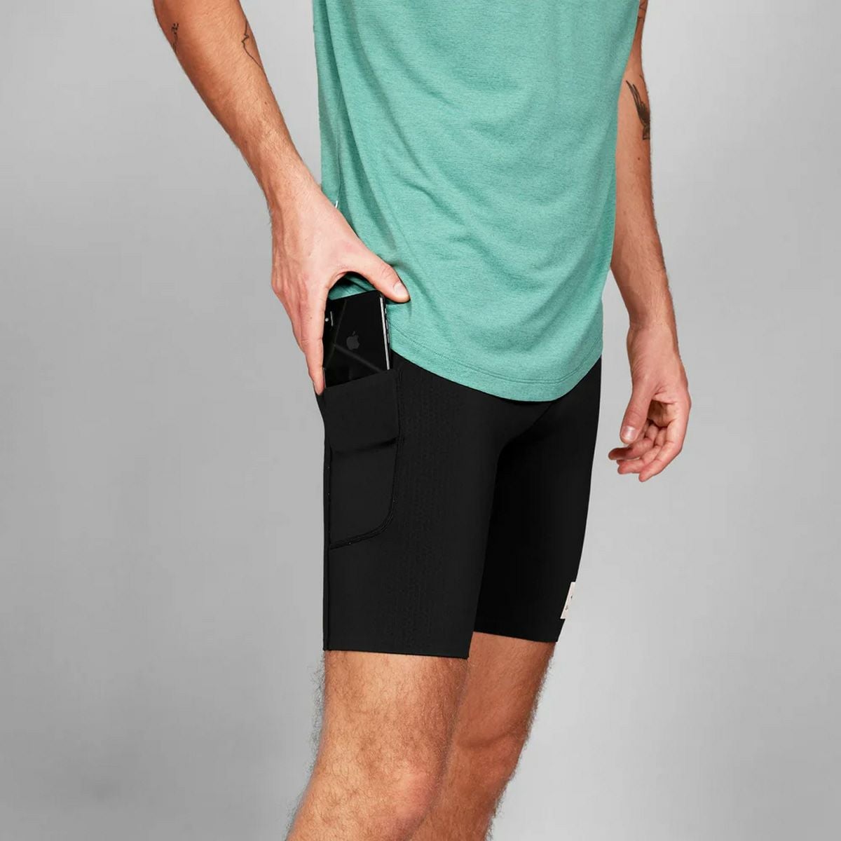 セイスカイ ショートタイツ メンズ SAYSKY Combat+ Short Tights 9inch