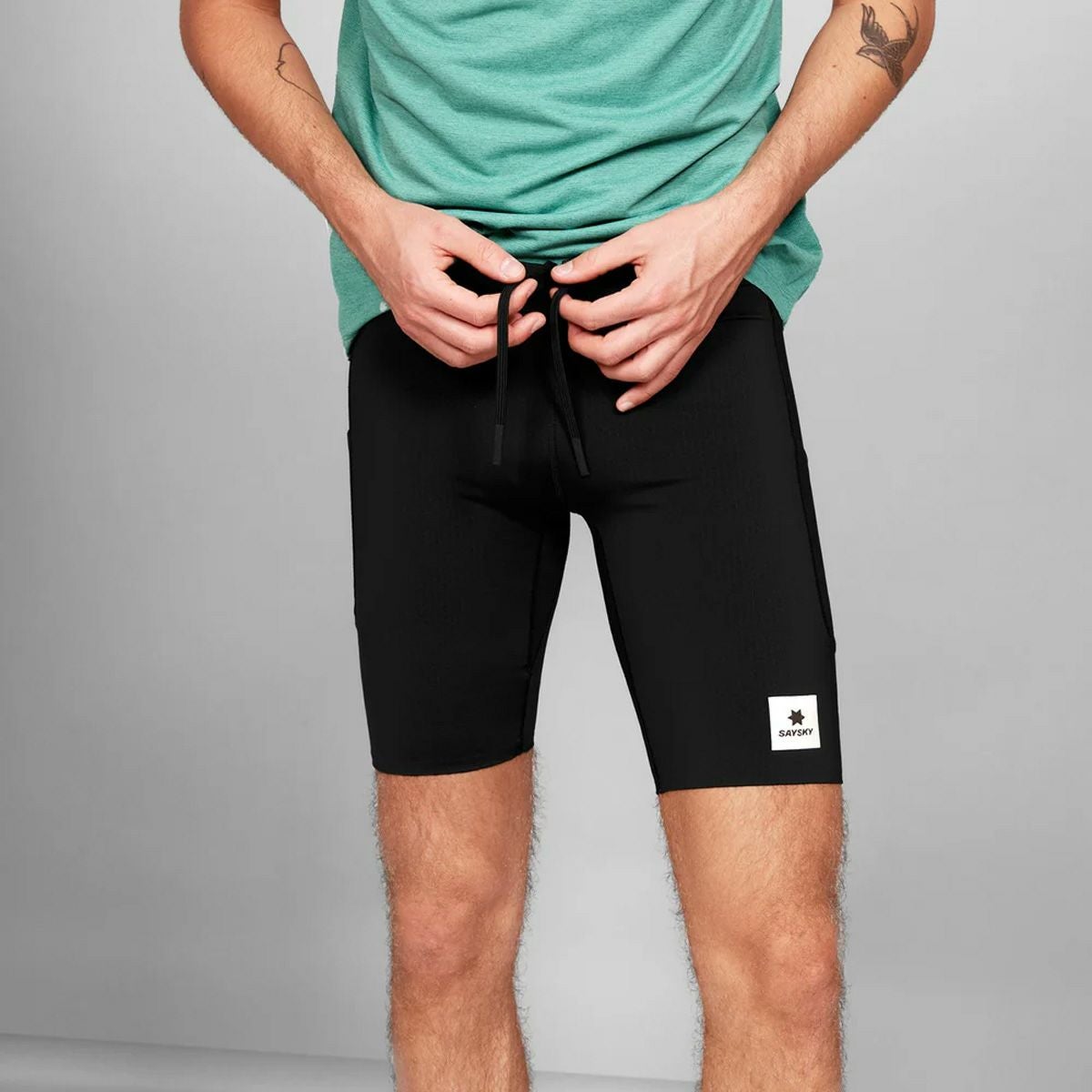 セイスカイ ショートタイツ メンズ SAYSKY Combat+ Short Tights 9inch