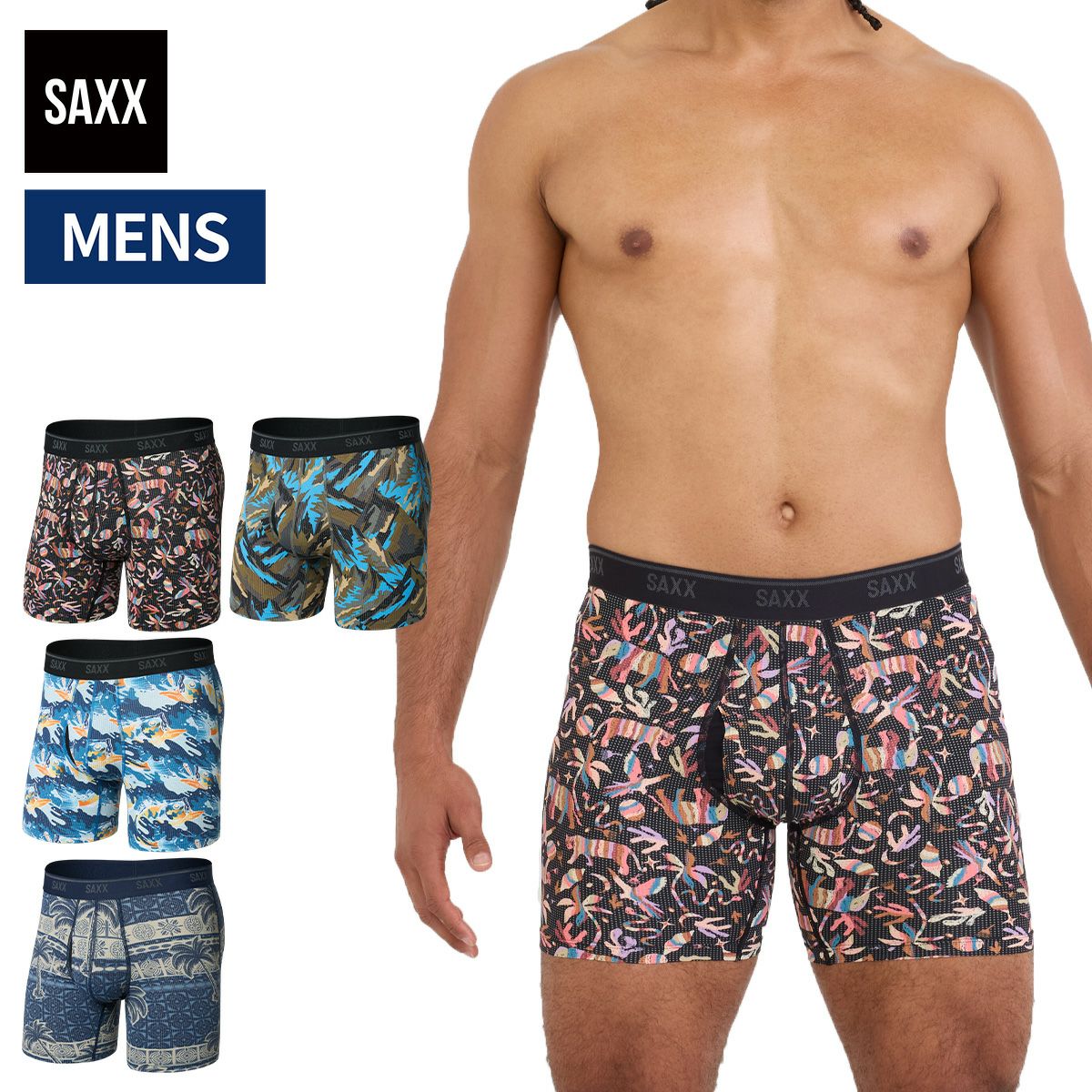 サックスアンダーウェアー SAXX UNDERWEAR QUEST BOXER BRIEF FLY