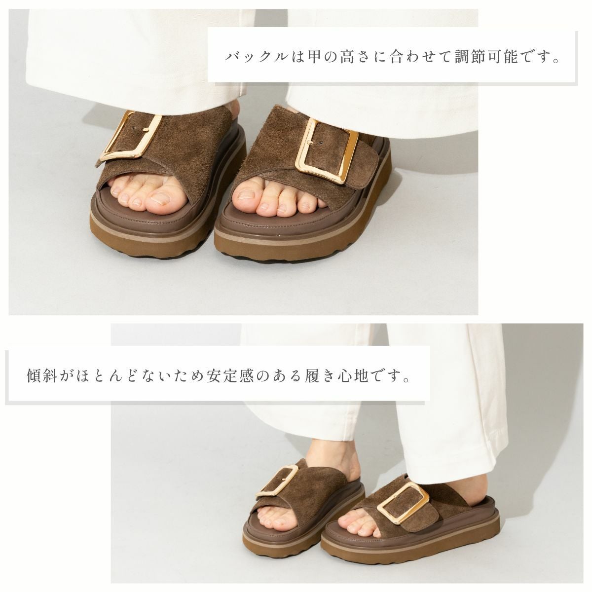 モヒ スエードサンダル シングルベルト MOHI | スポーツマリオ公式通販