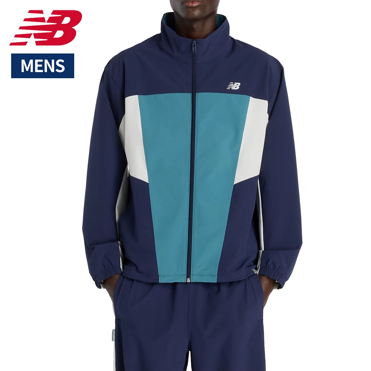 ニューバランス ウーブントラックジャケット メンズ NEW BALANCE Woven