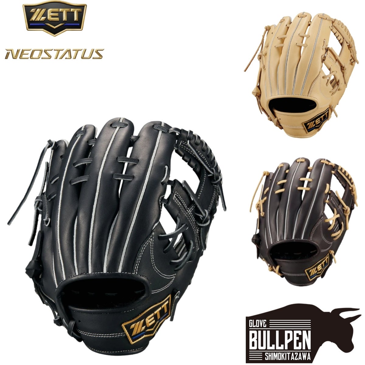 ゼット ZETT ウイニングロード 軟式用グラブ オールラウンド用 サイズ6