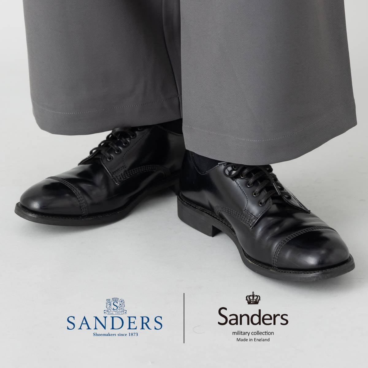 サンダース SANDERS 1128B MILITARY DERBY SHOE ミリタリーダービー 
