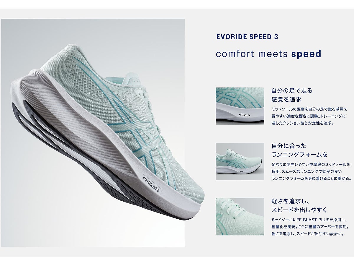 アシックス エボライド スピード 3 メンズ asics EVORIDE SPEED 3