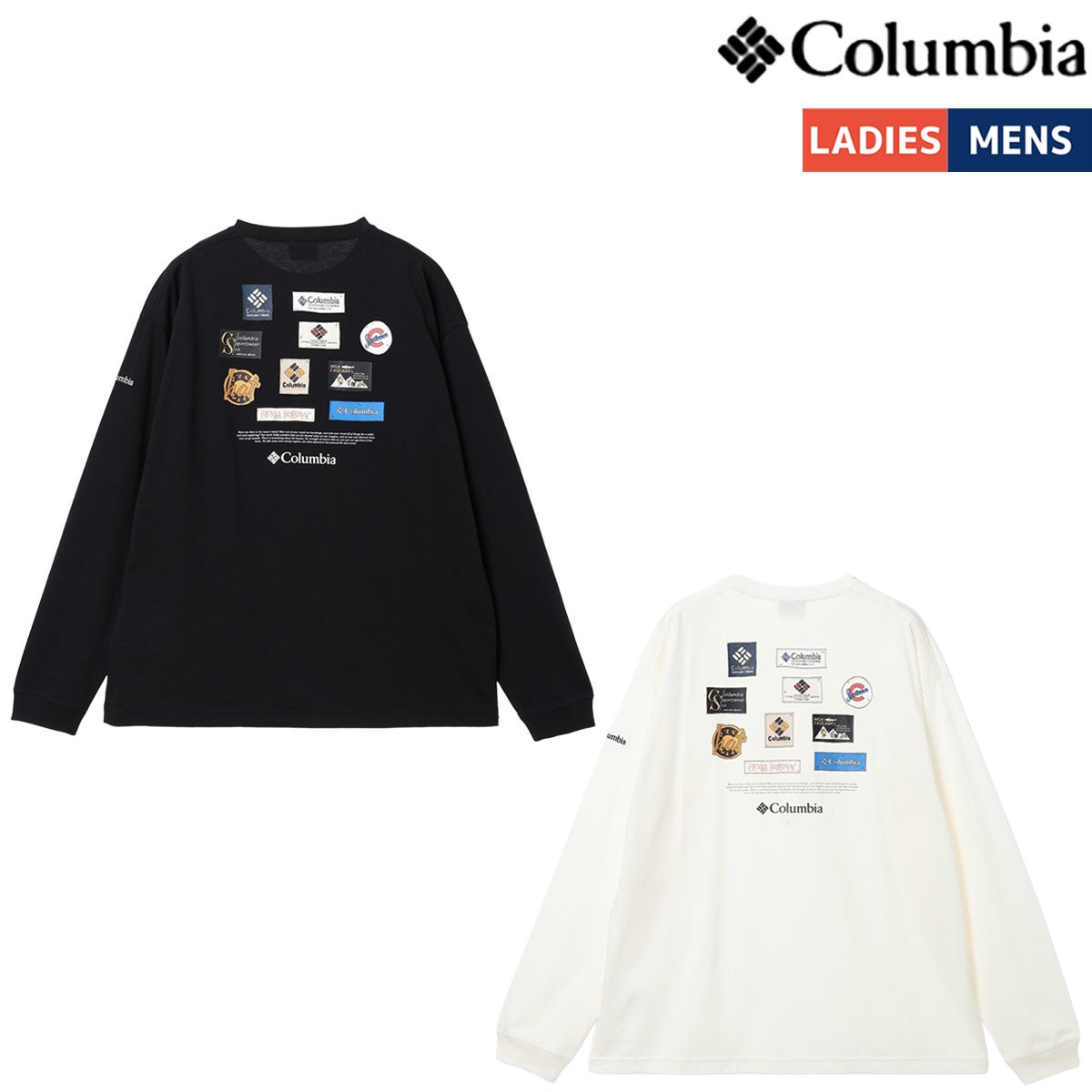 コロンビア スタックブルックグラフィックロングスリーブTシャツ ユニ