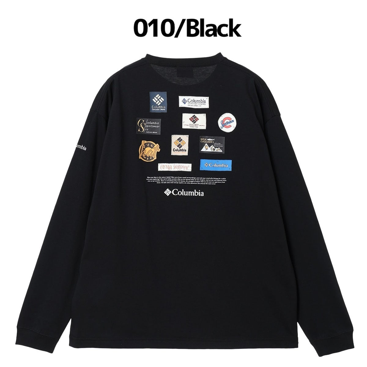 コロンビア スタックブルックグラフィックロングスリーブTシャツ