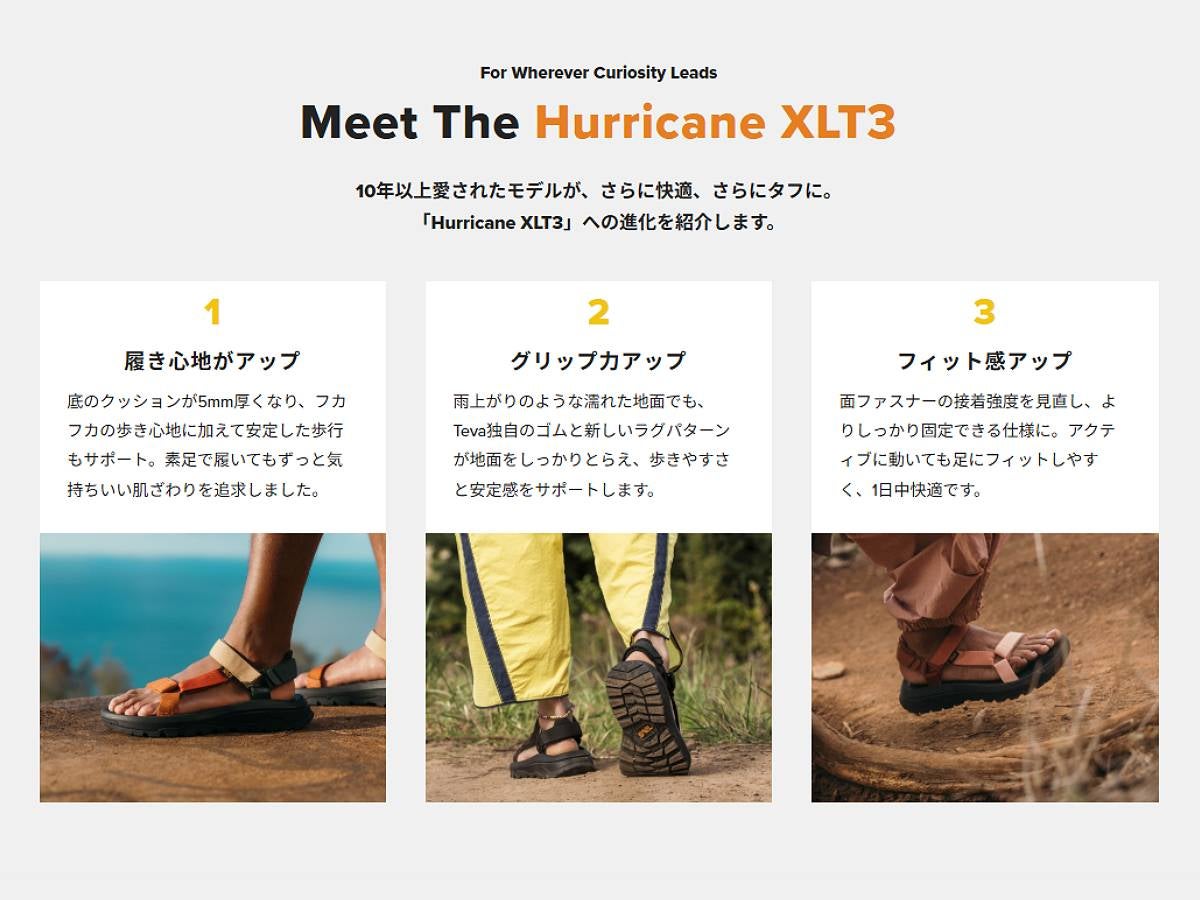 テバ ハリケーン エックスエルティー3 メンズ Teva HURRICANE X LT3