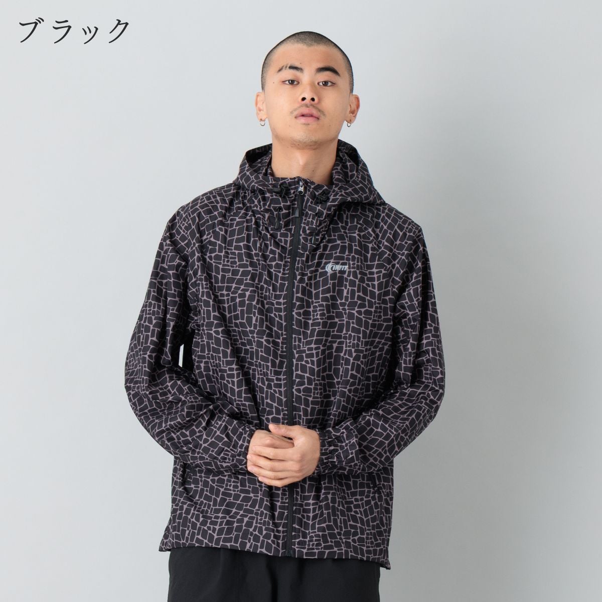インフィット ライトウェイトポケッタブルプリントジャケット INFIT