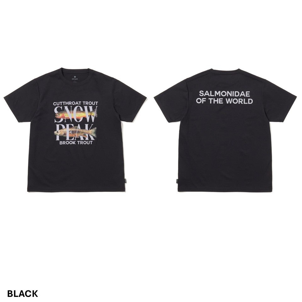 スノーピーク フェイマストラウト ドライTシャツ 吸水速乾 ドライ 快適
