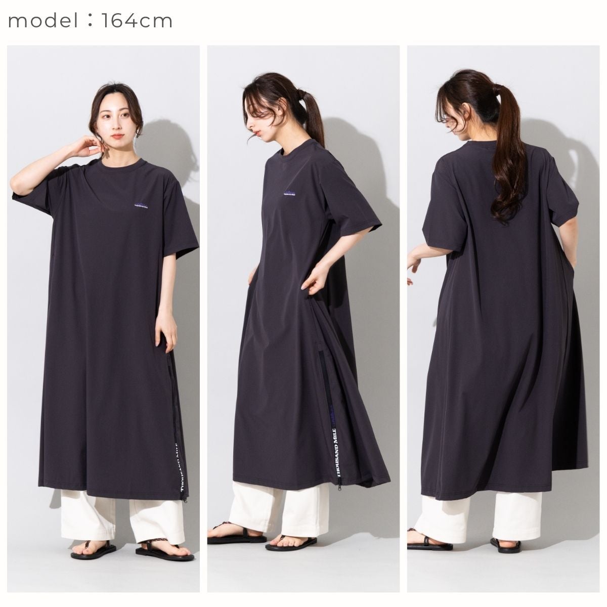 サウザンドマイル ショートスリーブワンピース THOUSAND MILE SHORT