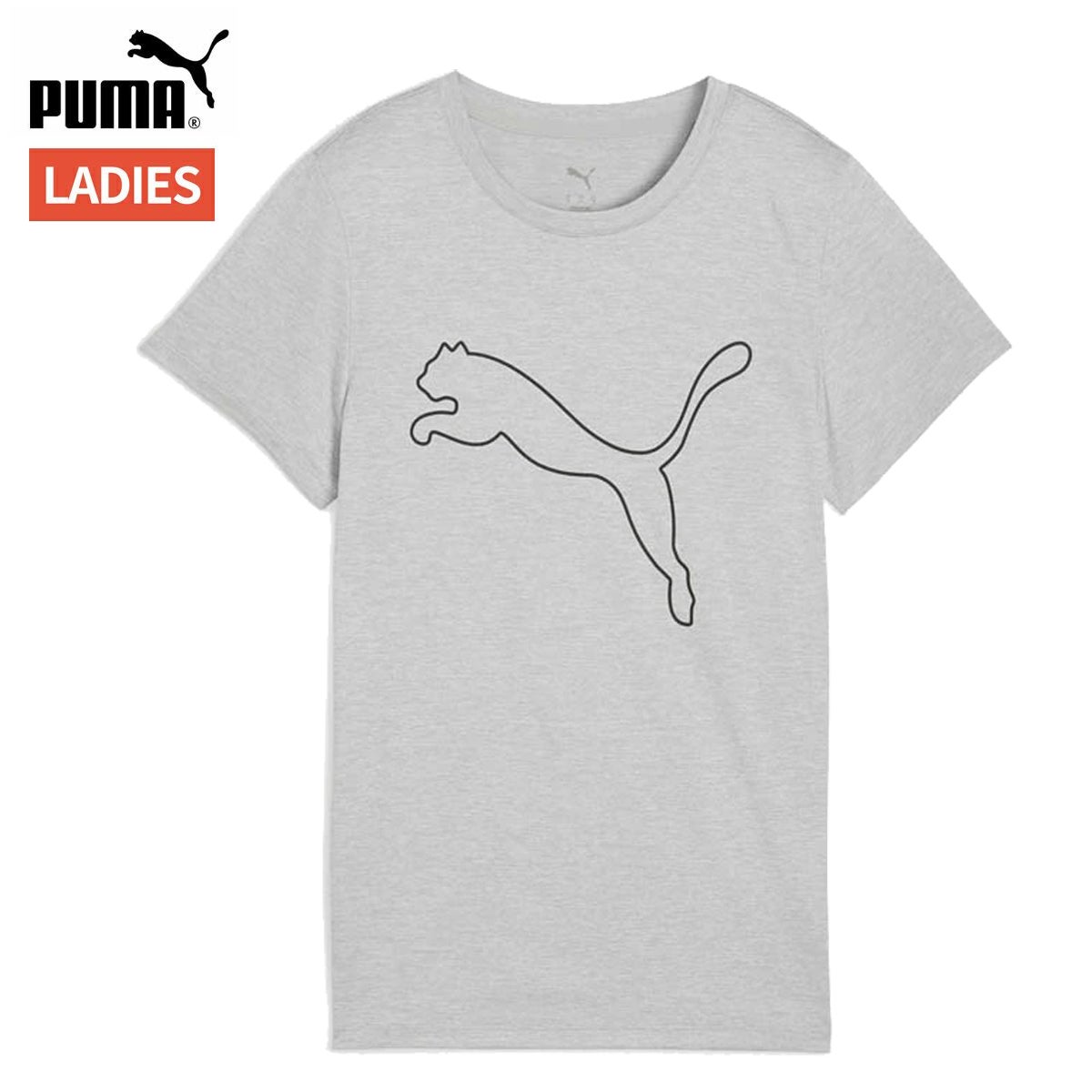 プーマ ヘザー ロゴ Tシャツ TAD ESS PUMA Heather Logo T-Shirt