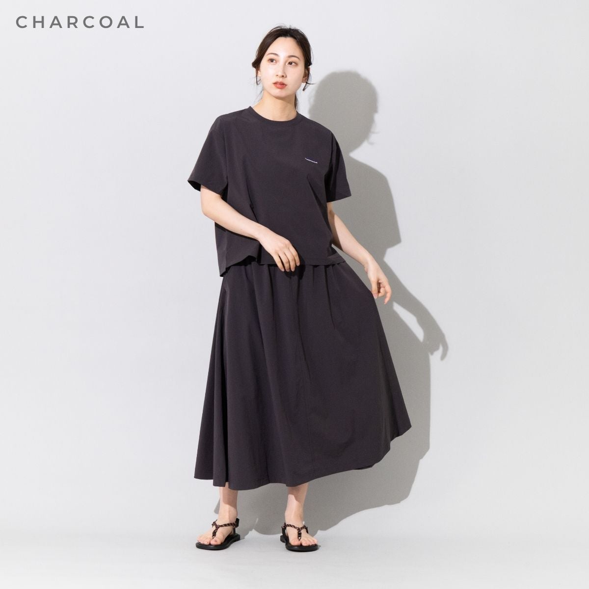 サウザンドマイル ショートスリーブTシャツ＆スカートセット 3点セット
