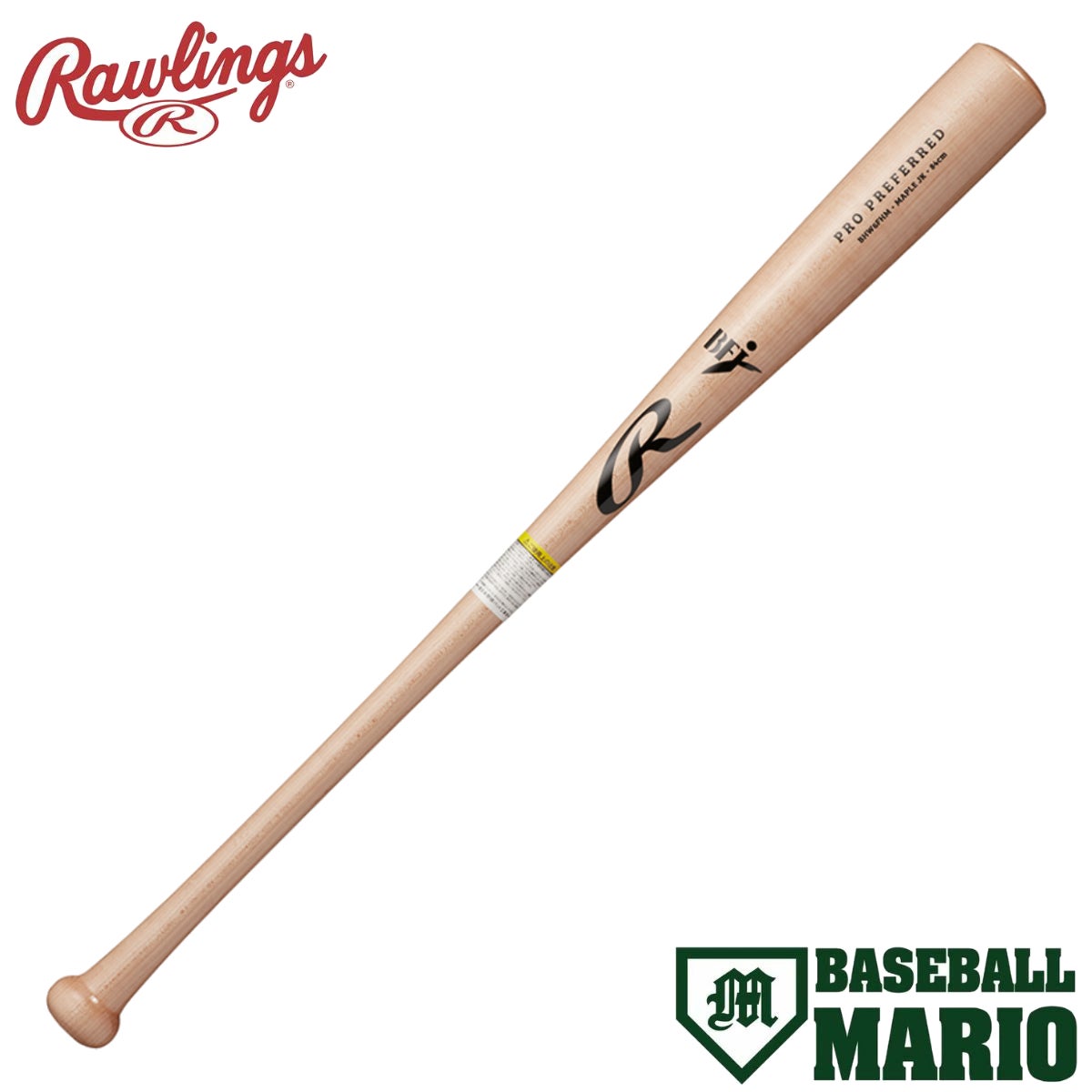 ローリングス Rawlings PRO PREFERRED 硬式用 木製バット 北海道ハード
