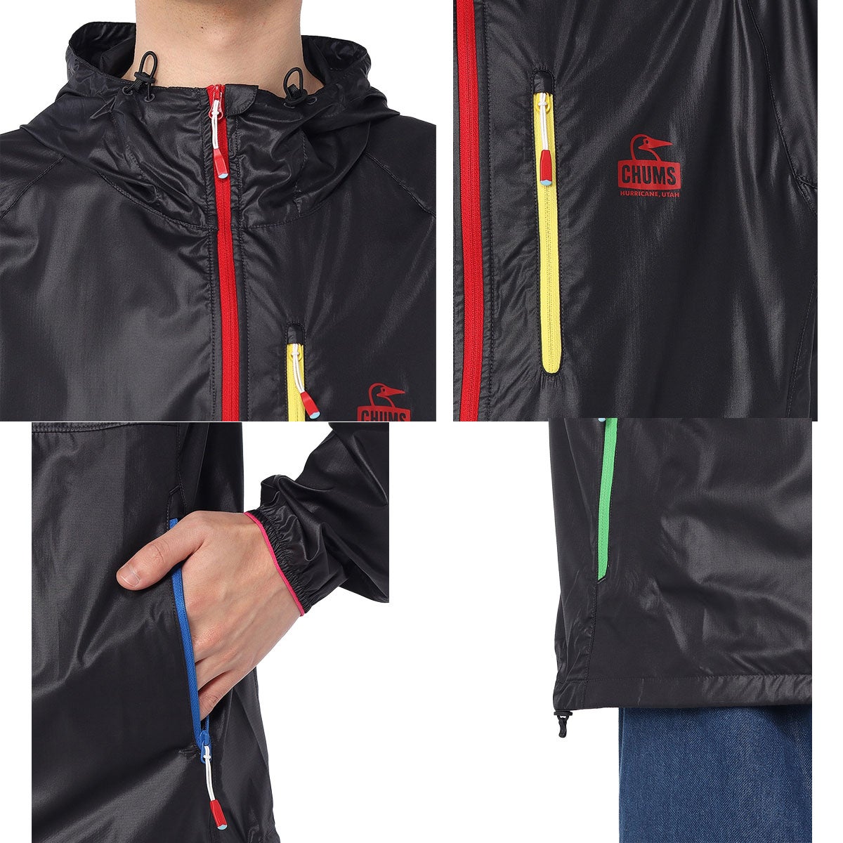 チャムス レディバグパーカー メンズ CHUMS Ladybug Parka CH04-1502