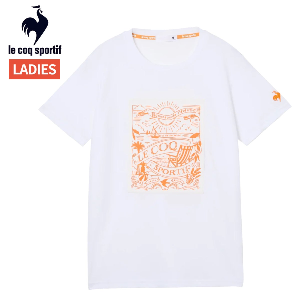 店舗在庫詳細 - ルコック 接触冷感ポリエチレン半袖Tシャツ le coq