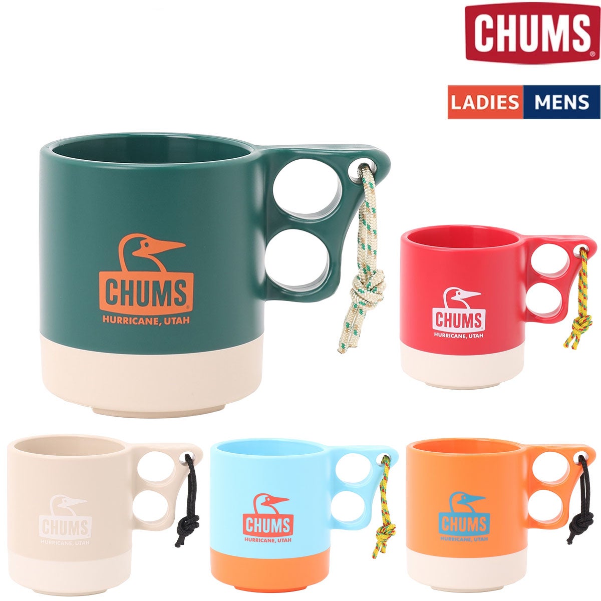 チャムス キャンパーマグカップ ユニセックス CHUMS Camper Mug Cup