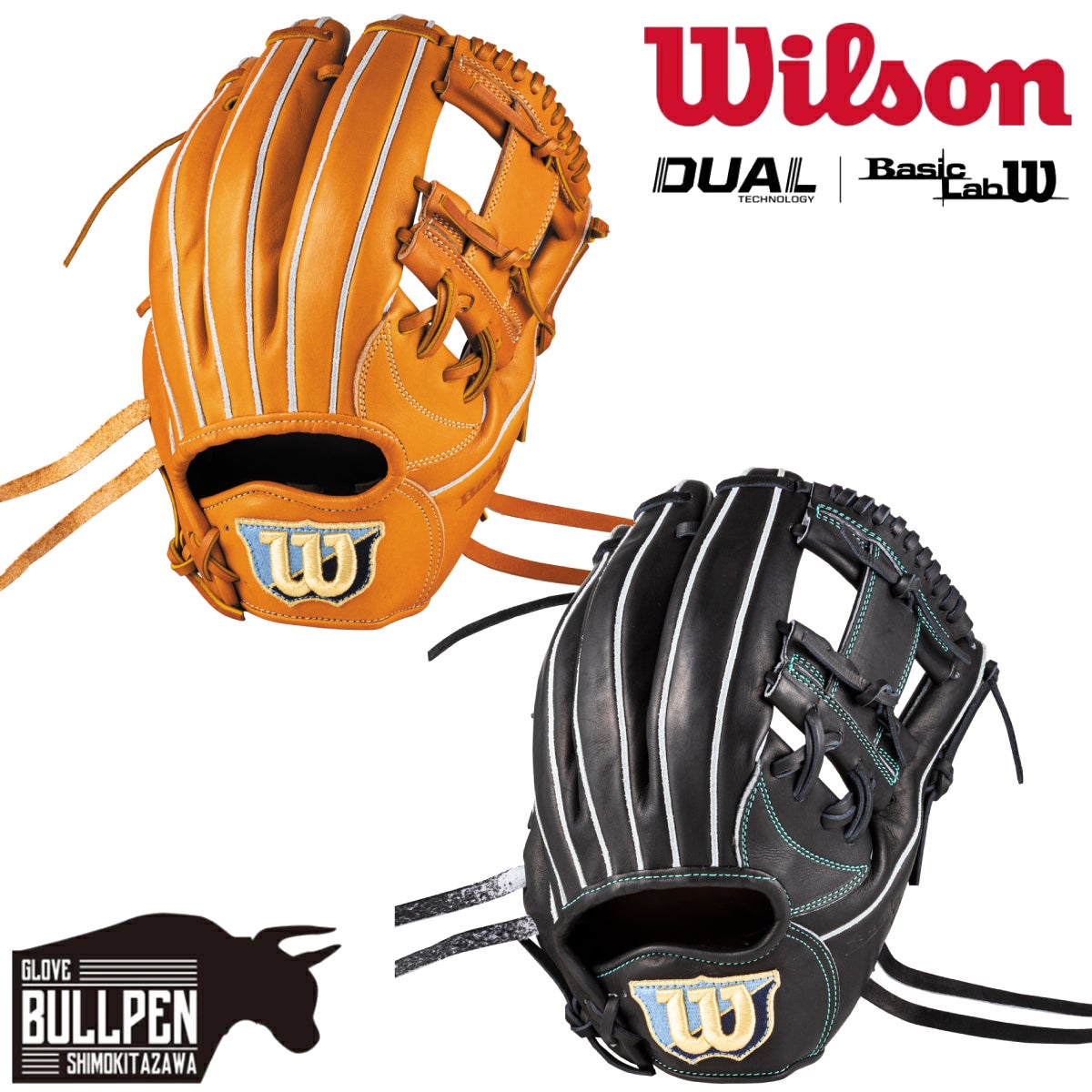 ウイルソン/ウィルソン Wilson BASIC LAB DUAL 軟式用グラブ 内野手用