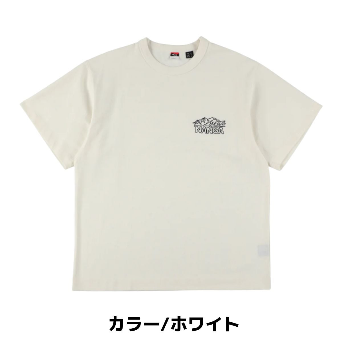 ナンガ エコハイブリッド ラインドローイン Tシャツ カジュアル 半袖
